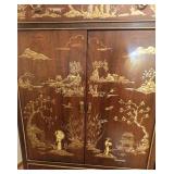 Chinoiserie 4 Drawer Armoire by Dixie Ming Tree Chinoiserie 4 Drawer Armoire by Dixie Ming Tree
