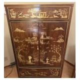 Chinoiserie 4 Drawer Armoire by Dixie Ming Tree Chinoiserie 4 Drawer Armoire by Dixie Ming Tree