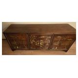 Chinoiserie 9 Drawer 2 Door Dresser with Mirror by Dixie Ming Tree Chinoiserie 9 Drawer 2 Door Dresser with Mirror by Dixie Ming Tree