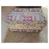 Oversized Upholstered Chair With Ottoman