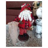 (5) Standing Santa Figures