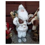 (5) Standing Santa Figures