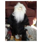 (5) Standing Santa Figures