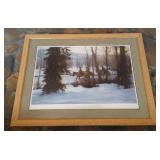 Large Framed Print - "Following the River" by Robert Duncan