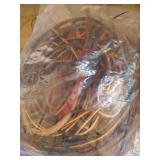 Log Bowl & Bag of Leather Laces