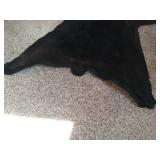Beautiful Black Bear Rug