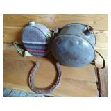 Western Decor - Canteens & Horseshoe