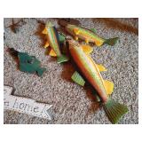 Fishing Decor Lot