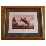 Signed & Numbered Print - "Bass A.M." by Les Kouba
