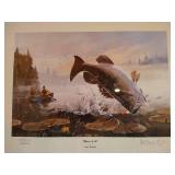 Signed & Numbered Print - "Bass A.M." by Les Kouba