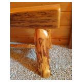 Rustic Solid Wood Bench