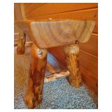 Rustic Solid Wood Bench