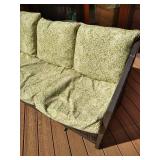 Patio Wicker-Look Sofa