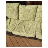 Patio Wicker-Look Sofa