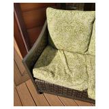 Patio Wicker-Look Sofa
