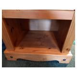 Rustic Wood Nightstand