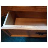 Rustic Wood 5-Drawer Chest