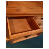 Rustic Wood Dresser