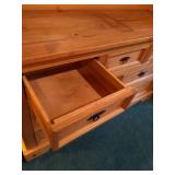 Rustic Wood Dresser