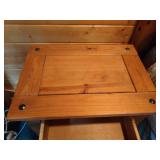 Rustic Wood Nightstand