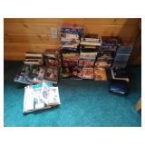 Huge Media Lot - VHS, DVDs, CDs, Books