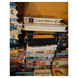 Huge Media Lot - VHS, DVDs, CDs, Books