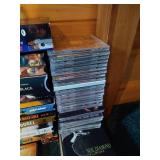 Huge Media Lot - VHS, DVDs, CDs, Books