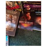 Huge Media Lot - VHS, DVDs, CDs, Books