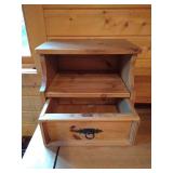 Rustic Wood Desk & Chair