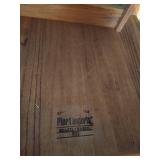Rustic Wood Desk & Chair