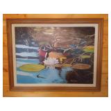 Large "Van Gilder" Wood Duck Print