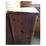 Rustic Solid Wood 4-Drawer Chest