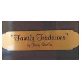 Framed Terry Redlin Print - "Family Traditions"