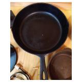 (3) Cast Iron Skillets