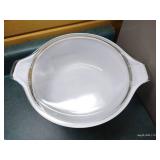 (3) Pyrex Bowls With Lids