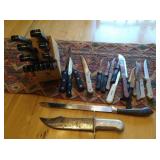 Large Knife Lot - J.A. Henckels, Etc