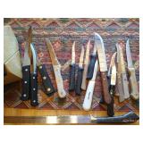 Large Knife Lot - J.A. Henckels, Etc