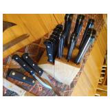 Large Knife Lot - J.A. Henckels, Etc