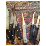 Large Knife Lot - J.A. Henckels, Etc
