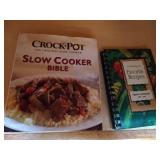 Crock Pot, Cook Books & Pizza Stone