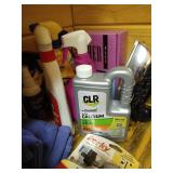 Cleaning Supplies, Bug Spray, Sun Block, Etc