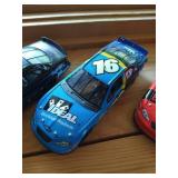 (3) 1:18 Scale Die-Cast NASCAR Models