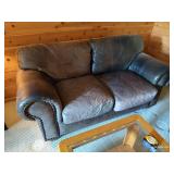 Leather Loveseat