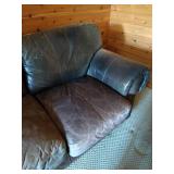 Leather Loveseat