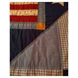 Queen Americana Quilt With Pillows, Shams & Bed Skirt