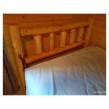 Queen Headboard, Frame & Contents