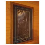 Framed Eagle Print - "Beyond the Forest" by Derk Hansen