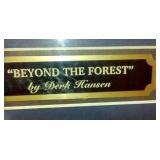 Framed Eagle Print - "Beyond the Forest" by Derk Hansen