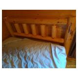 Queen Headboard, Frame & Contents