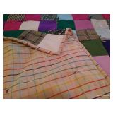Vintage Queen Homemade & Hand Tied Quilt